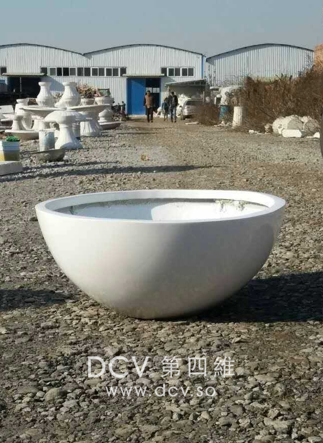 玻璃钢GRG大花瓶设计及制作，DCV第四维创意工厂出品
